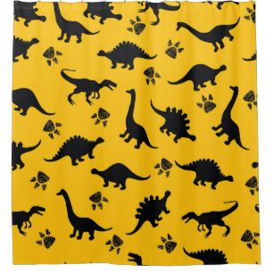 Neon dinosaurs, urban grunge pattern