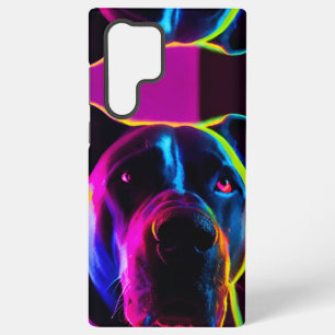 neon dog samsung galaxy case