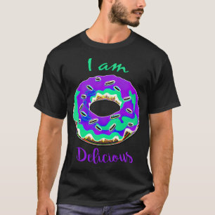 neon doughnut construction ecavator gift T-Shirt