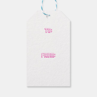 Neon Dread Protocol Gift Tags