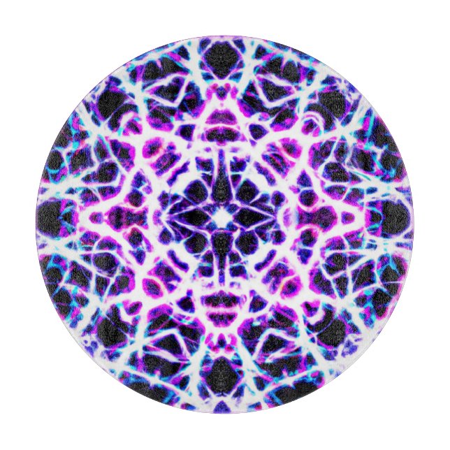 Neon Dreams Design. Buy Now Cutting Board (Front)