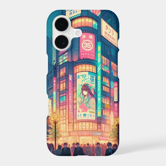 Neon Dreams of Shibuya (Back)