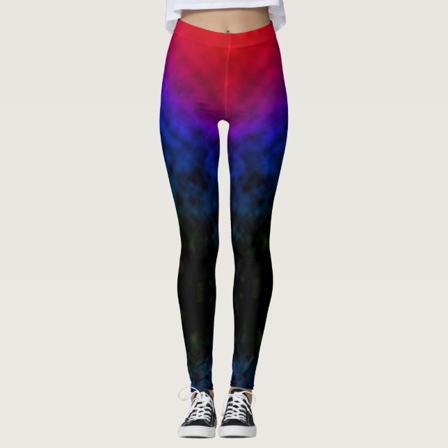 Neon Dusk Leggings (Front)