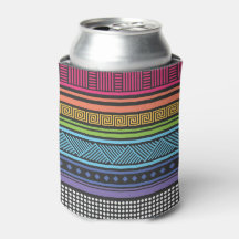 Neon Eighties Aztec Tribal Andes Pattern