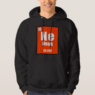Neon Element Of The Chemistry Periodic Table For S Hoodie