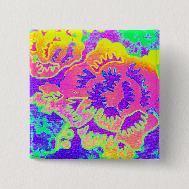 Neon Fantasy Button (Front)