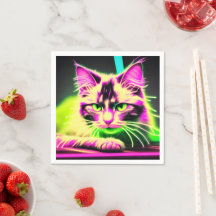 Neon Feline Fiesta: Teen Birthday Bash Collection