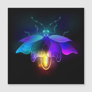 Neon Firefly on black