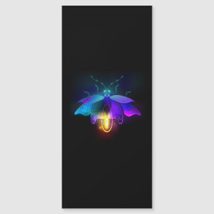 Neon Firefly on black