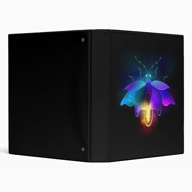 Neon Firefly on black Binder (Background)
