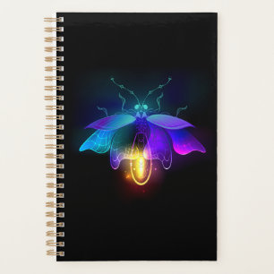 Neon Firefly on black Planner