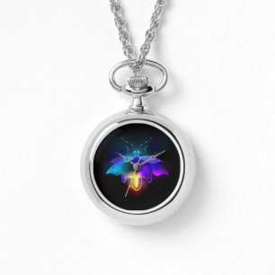 Neon Firefly on black Watch
