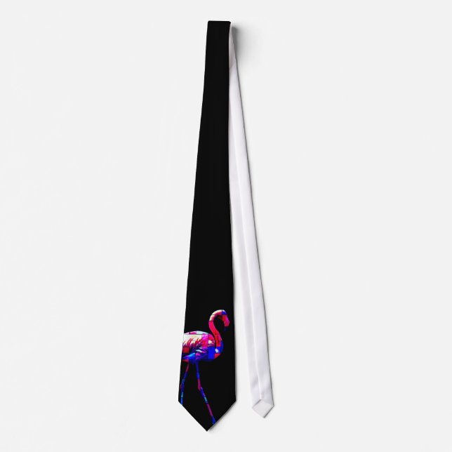 Neon Flamingo Tie (Front)