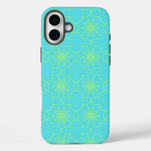 Neon Flora iPhone 16 Plus Case