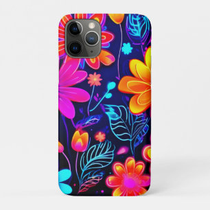 Neon Floral Fantasy iPhone 11 Pro Case