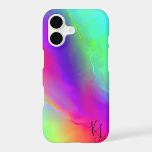 Neon Flow Personalized Phone Case