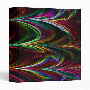 Neon Fractal 6 Binder