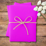 Neon Fuchsia Solid Colour | Classic | Elegant Wrapping Paper Sheet<br><div class="desc">Neon Fuchsia Solid Colour | Neon Colours | Classic | Elegant | Trendy | Stylish | Professional Design</div>
