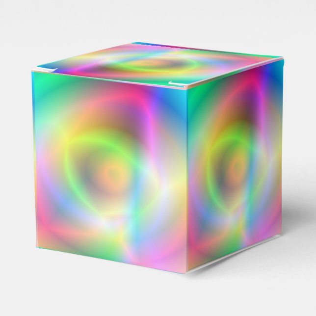 Neon Fun Favor Box (Front Side)