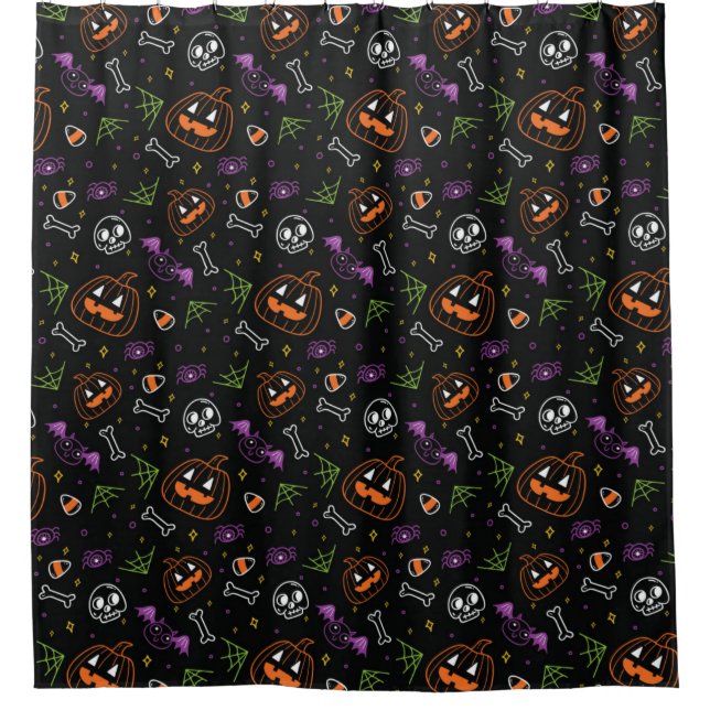 Neon Fun Halloween Pattern (Front)