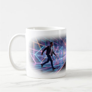 Neon Future Dreamscape Mug