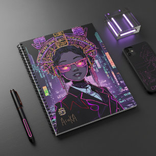 Neon Future Personalized ID1028 Notebook