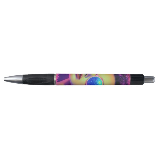 Neon Galaxy Glamour  Pen (Front)