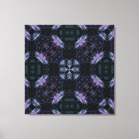 Neon Galaxy Mandala with Futuristic Glow