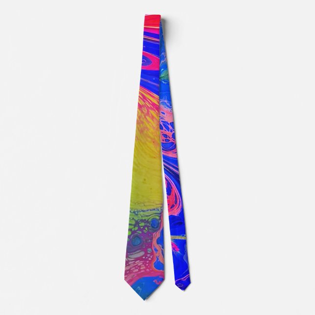 Neon Galaxy Tie (Front)