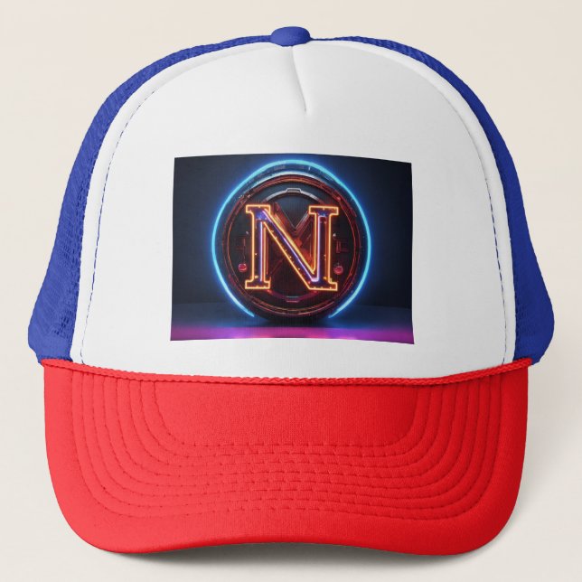 Neon Gamer Casquette Glisser Votre Jeu (Devant)