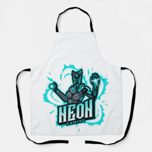 Neon Gaming Apron