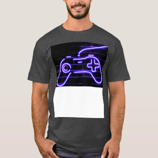 Neon Gaming Controller for 2 T-Shirt