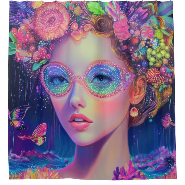 Neon Garden Goddess  (Front)