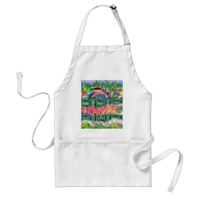 Neon Garden Standard Apron (Front)