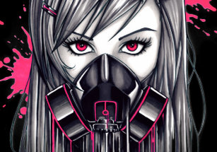 gas mask girl gifts
