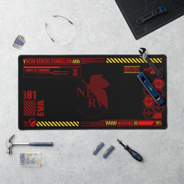 Neon Genesis Evangelion Theme Desk Mat (Workstation)