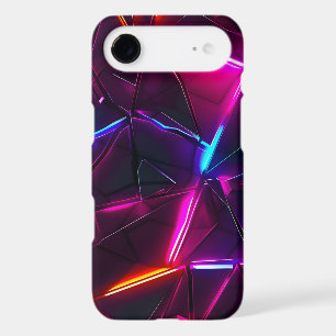 Neon Geometric Abstract Futuristic Cyberpunk