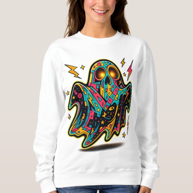 Neon Ghost Women's Sweatshirt (Front)