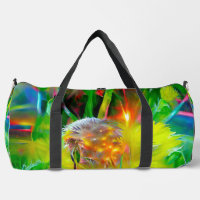 Neon Glow Dandelions in Dream Garden