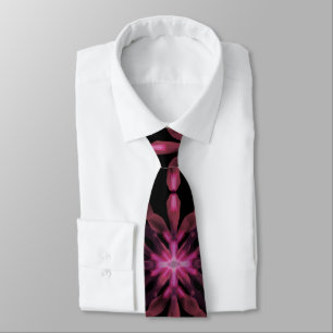 Neon Glow Light Sticks Abstract Design  Tie