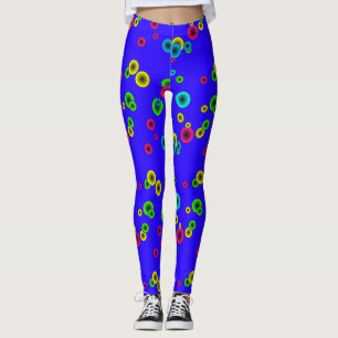 Neon Glow Spheres Leggings