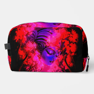 Neon Goddess in Enchanted Forest Dopp Kit