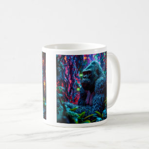 Neon Gorilla Coffee Mug