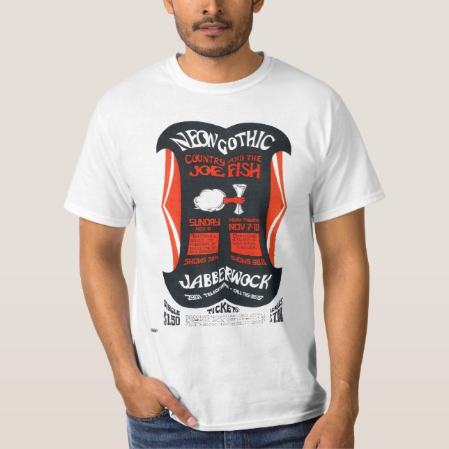 NEON GOTHIC 60'S CONCERT SHIRT (Front)
