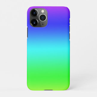 Neon gradient iPhone 11Pro case