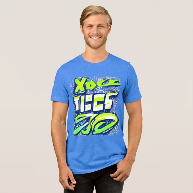 Neon Graffiti Art Tee (Front Full)