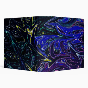 Neon Graffiti Binder