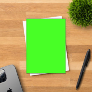 Neon Green Acrylic Invitation – Customizable