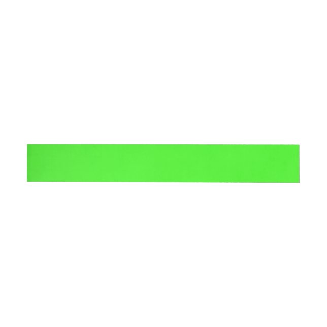 Neon Green Address Label Wrap – Customizable (Individual)