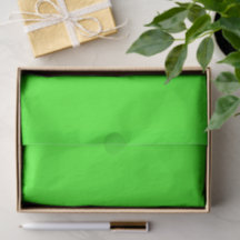 Neon Green Custom Tissue Paper